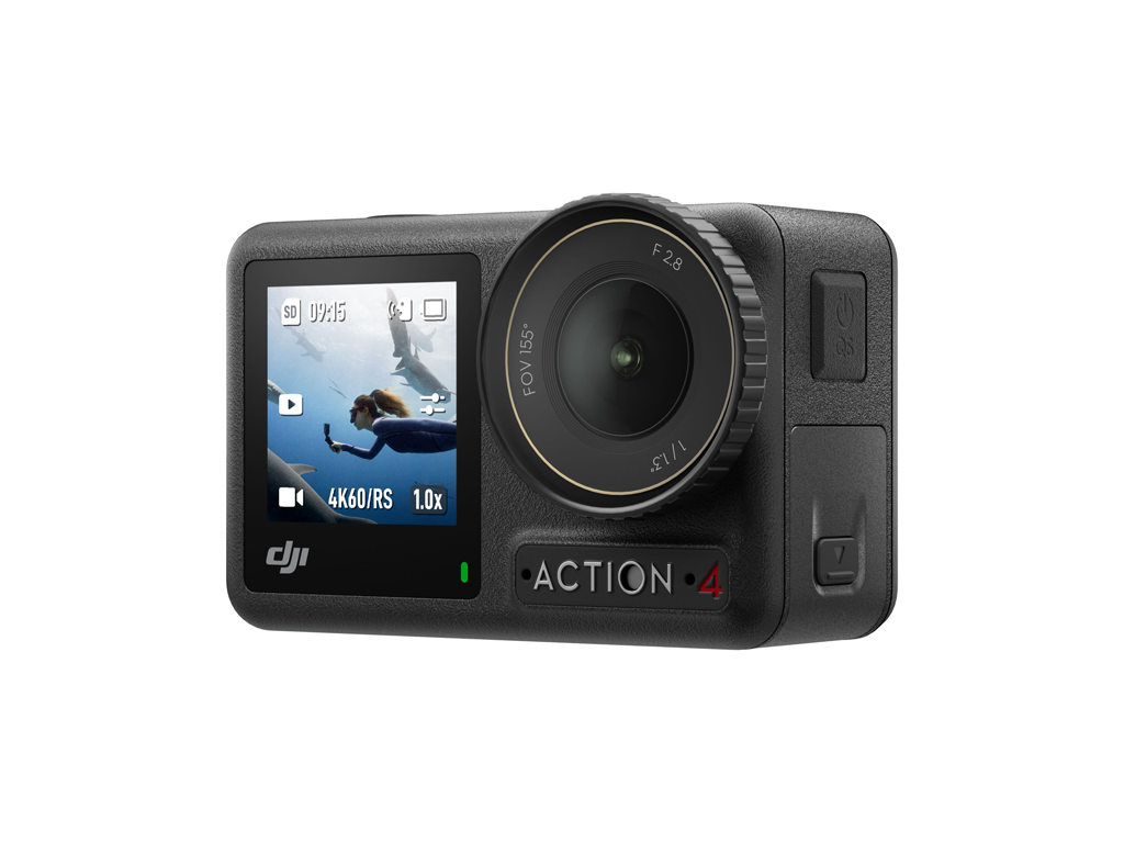 Camera de actiune DJI Osmo Action 4 Standard Combo4K60, 10MP, 3 Axe, Rocksteady 3.0, 145g "CP.OS.00000269.01" timbru verde 1.20 lei