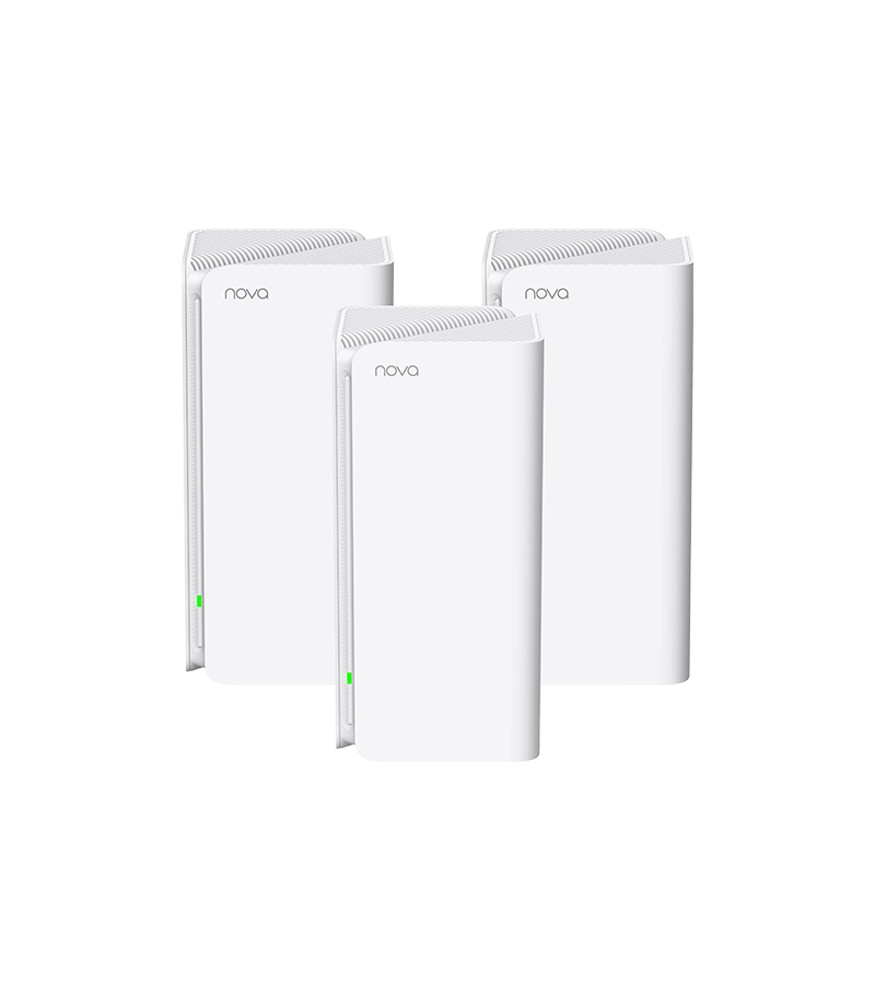 MESH Tenda, wireless, router AX5400, pt interior, 5400 Mbps, port Gigabit LAN x 2, 1 x WAN, 2.4 GHz | 5 GHz, antena interna x 6, standard 802.11ax,Wi-Fi 6 "MX15 Pro(3-pack)" (timbru verde 2 lei)