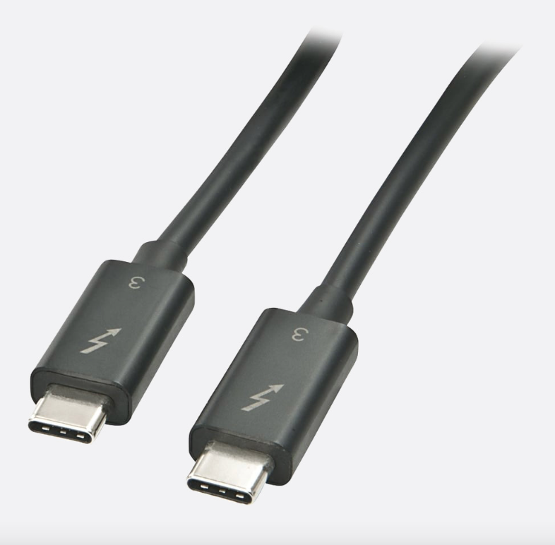 Cablu Lindy Thunderbolt 3, Length 2m "LY-41557" (timbru verde 0.8 lei)