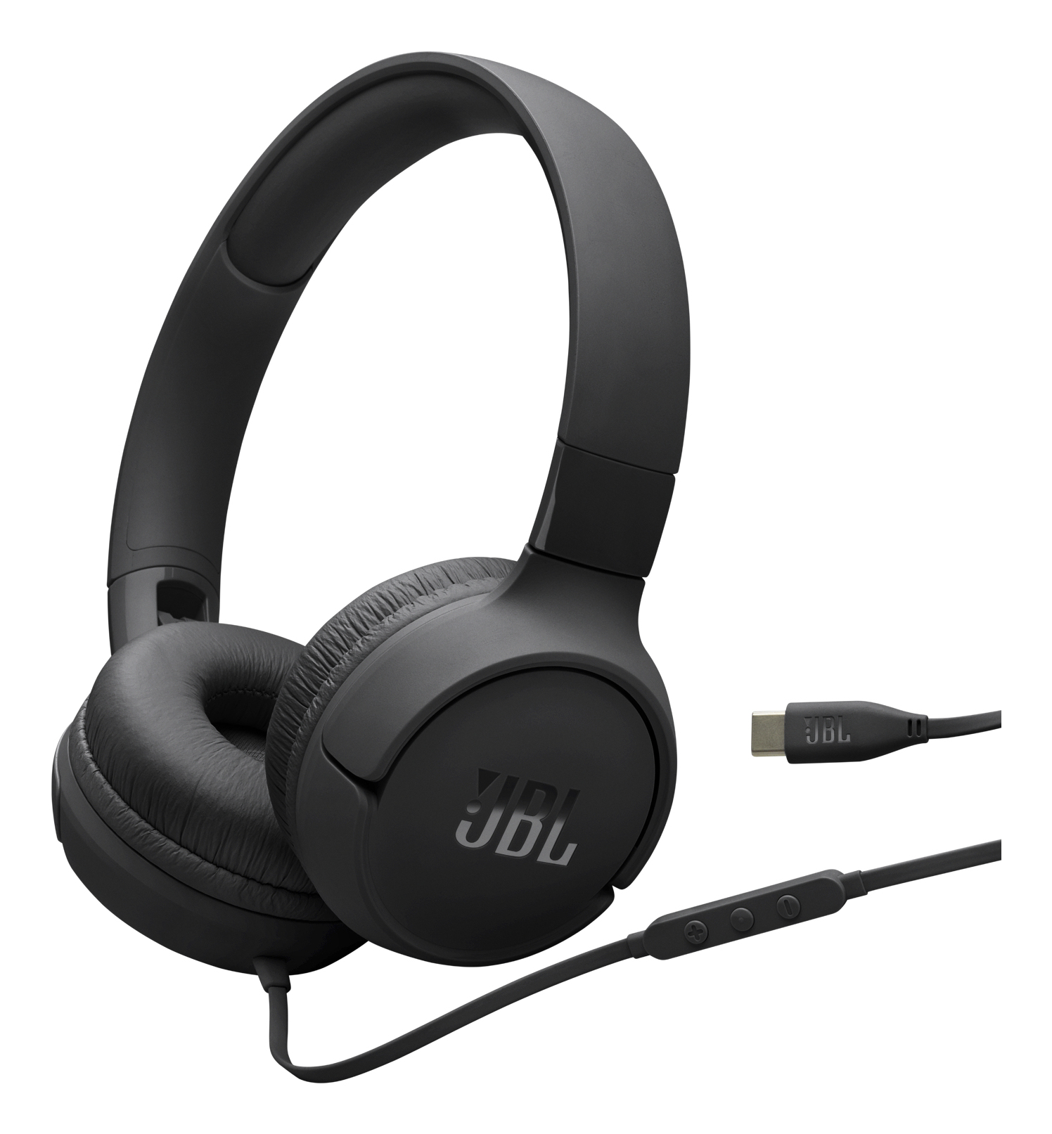 Casti cu Fir Tune 520C Pliabile USB-C Negru "JBLT520CBLK" (timbru verde 0.18 lei)