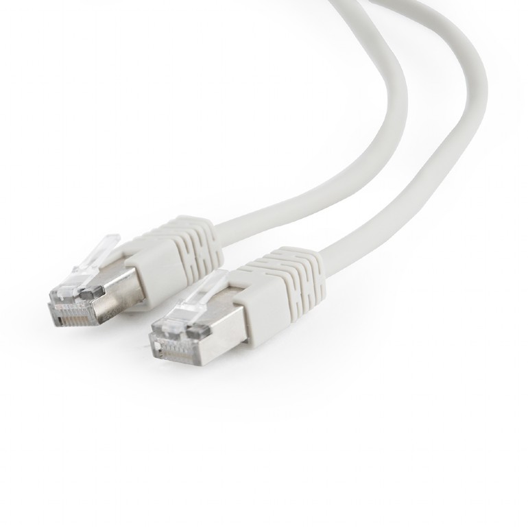 PATCH CORD FTP GEMBIRD Cat5e, cupru-aluminiu, 15 m, gri, AWG26, ecranat "PP22-15M" (timbru verde 0.8 lei)