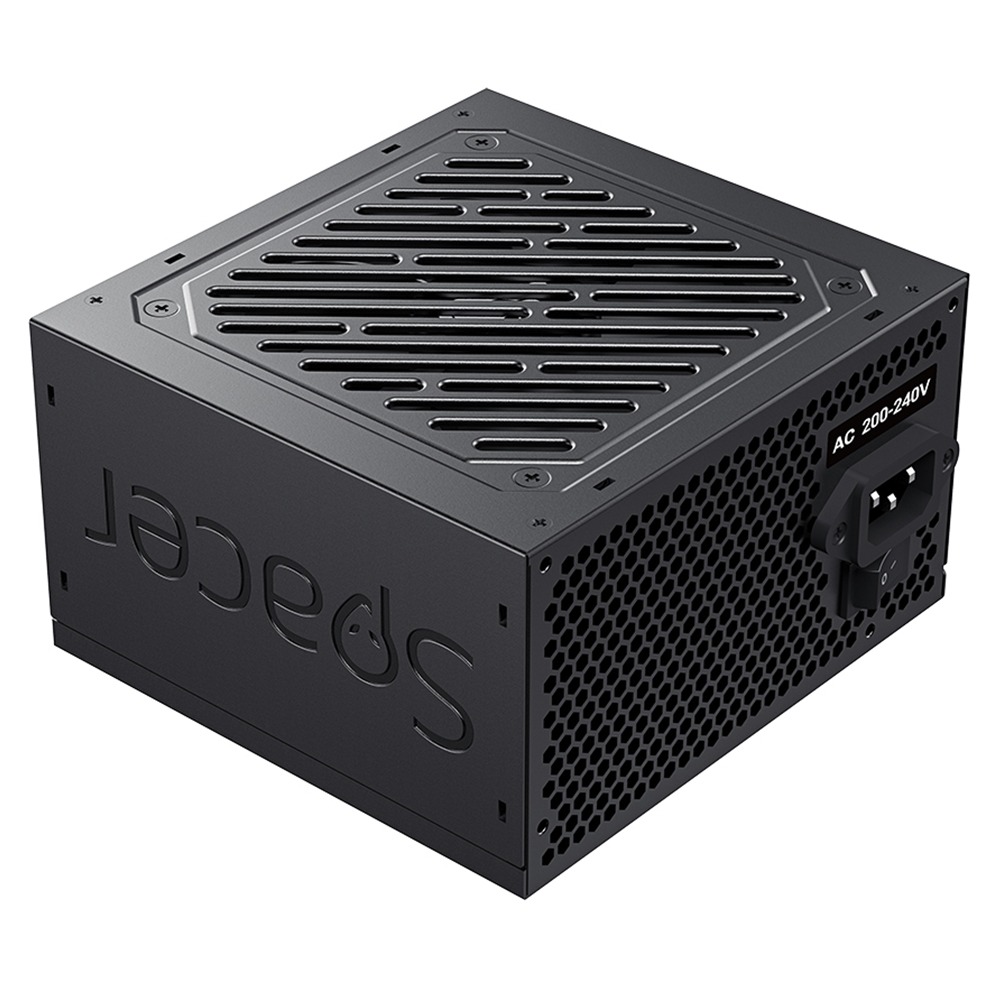 SURSA SPACER BZCO-600 80+ Bronze compatible, 600W, fan 120mm, MB (20+4) x1, CPU (4+4) x1, PCI-E (6+2) x2, SATA x5, Molex x1, *retail* "SPPS-BZCO-600", (timbru verde 2 lei)