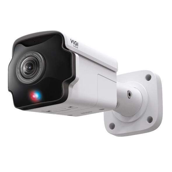 CAMERA IP TP-LINK VIGI InSight, 8MP (4K), Bullet Panoramic 180°, lentila fixa 1.65mm, IR 20m, avertizare activa rosu-albastru, WDR 120dB, IP67/IK10, PoE/12V DC, "InSight S385PI"
