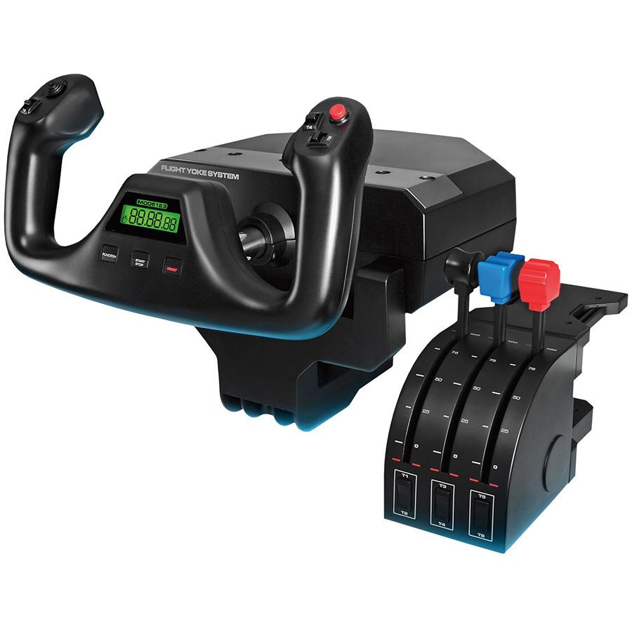 LOGITECH G Saitek PRO Flight Yoke System - USB "945-000004" (timbru verde 0.8 lei)