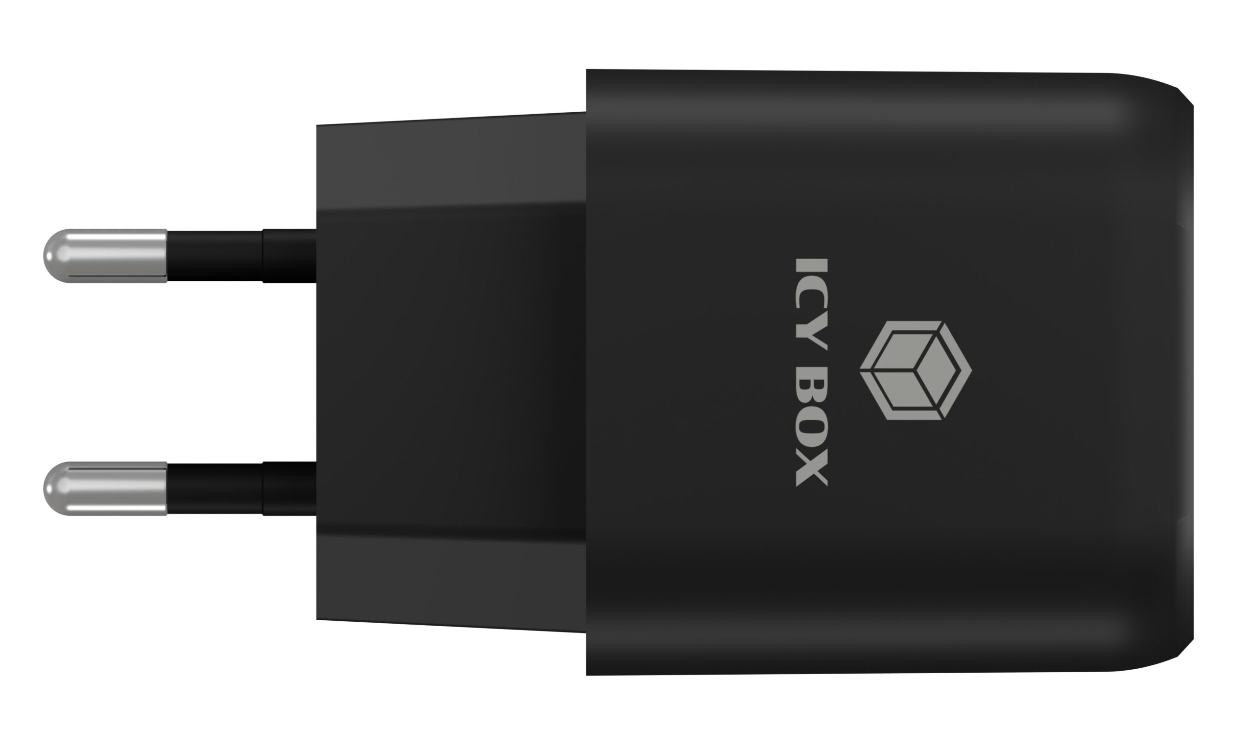 ALIMENTATOR retea 220V Icy Box, universal, 1 x USB-A QC, 1 x USB-C PD 20W, negru, "IB-PS102-PD" (timbru verde 0.18 lei)