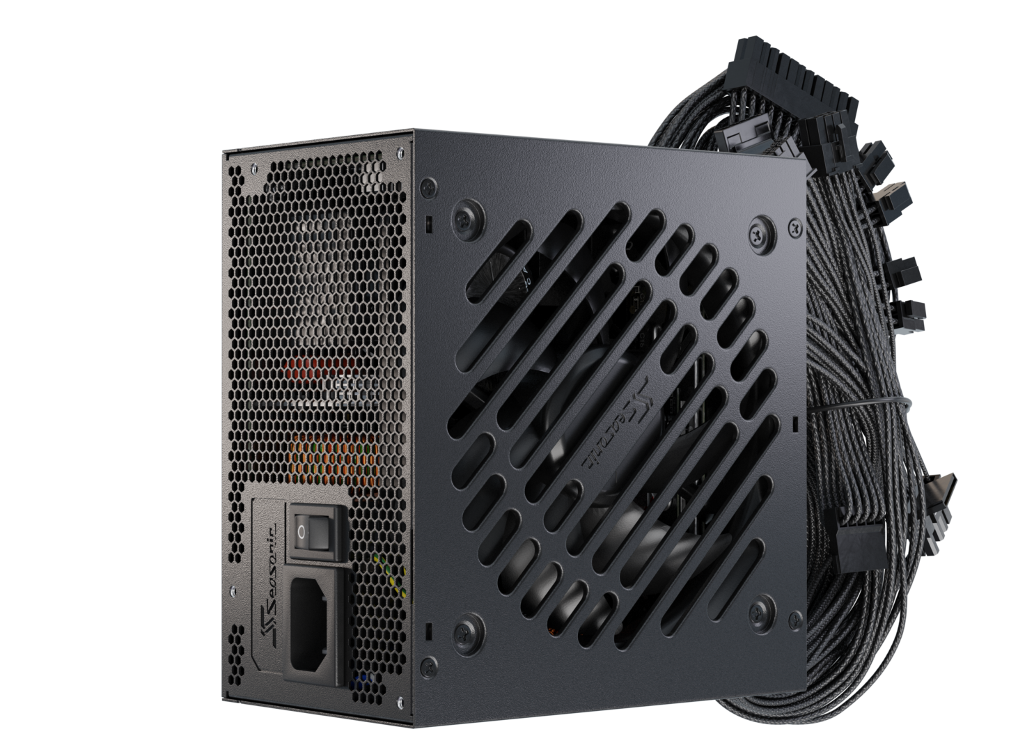 Sursa Seasonic Core GC-750-V2 ATX3.1, 750W, 80 PLUS Gold, Negru SRP-CGC751-A5A32SF "Core GC-750-V2 ATX3.1" (timbru verde 2 lei)