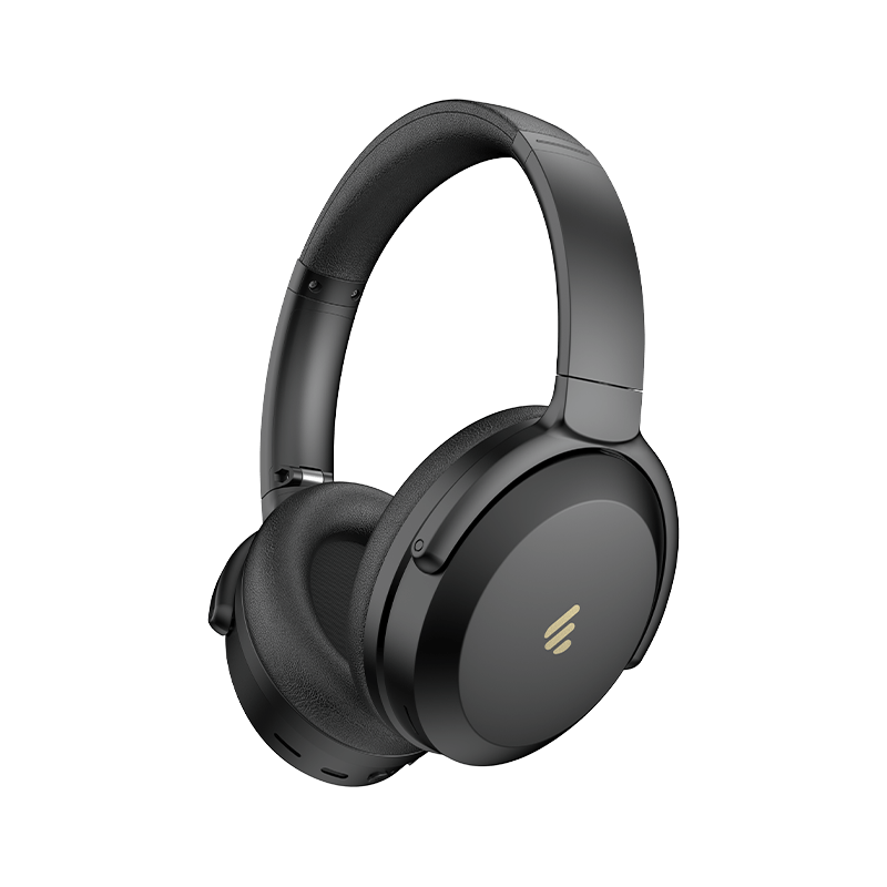 CASTI Edifier, wireless, standard, utilizare multimedia, smartphone, microfon pe casca, conectare prin Bluetooth 5.4, pliabile, ANC, USB-C, negru, "WH700NB-PRO-BK", (timbru verde 0.8 lei)