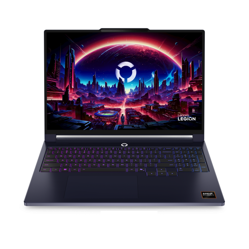 Gaming 16 Legion 7 16AGP11, WQXGA OLED 240Hz, Procesor AMD RyzenTM AI 7 450 (16M Cache, up to 5.1 GHz), 32GB LPDDR5X, 1TB SSD, GeForce RTX 5060 8GB, No OS, Nebula, 3Yr "83Q80010RM" (timbru verde 3.5 lei)