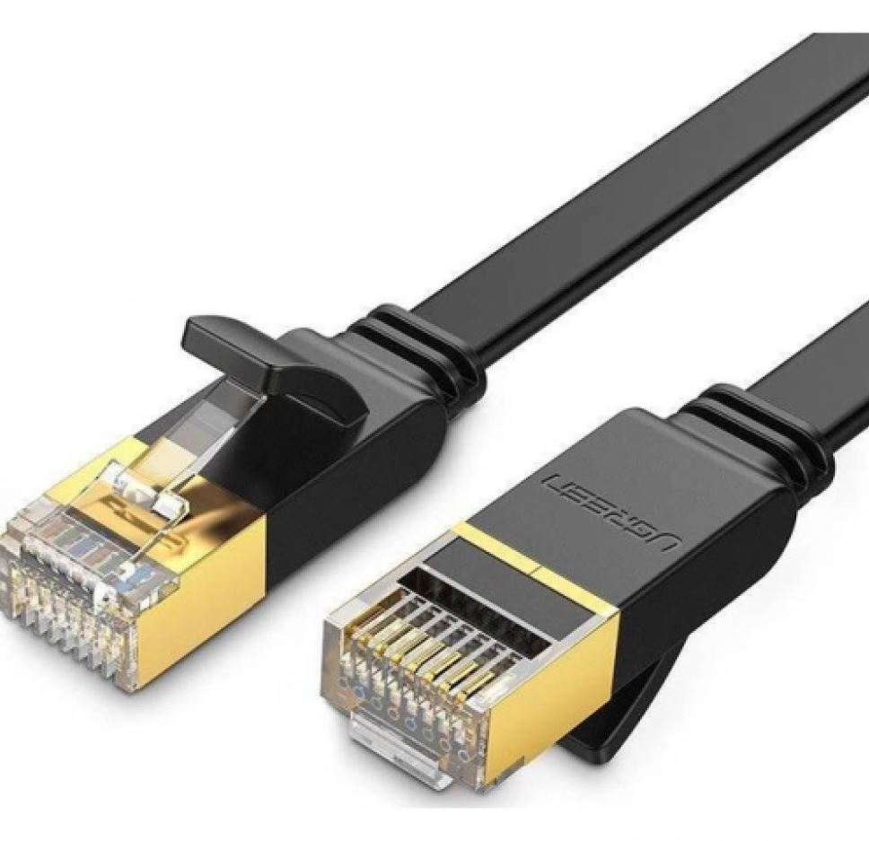 PATCH CORD UTP Ugreen Cat6, "NW102" cupru-aluminiu, 30m, negru, "20168" (timbru verde 0.18 lei) - 6957303821686