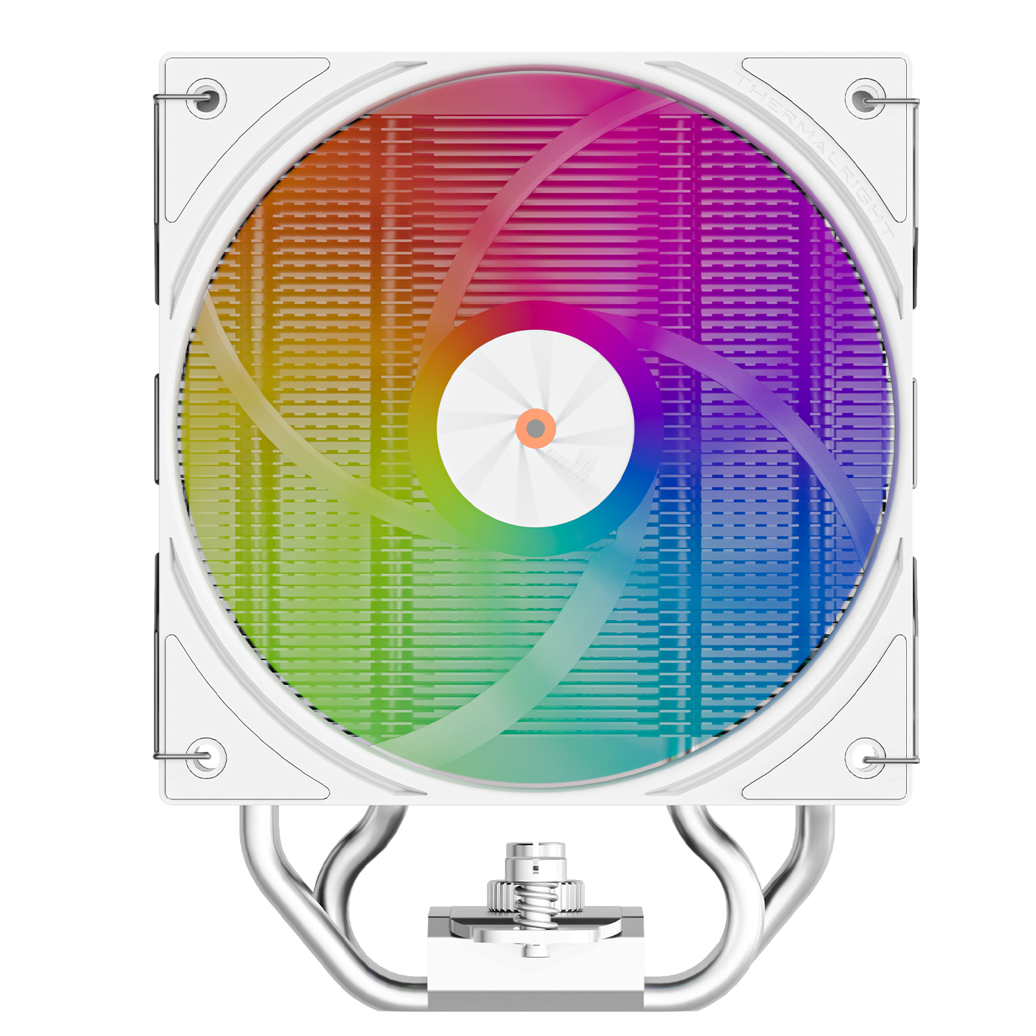 COOLER Thermalright "Assassin X 120 R Digital Argb White" skt. Intel si AMD, racire cu aer, vent. 120mm, 2000 rpm, 4 heatpipes, inaltime 151mm, ARGB,"Assassin X 120 R Digital Argb White" (timbru verde 0.8 lei)