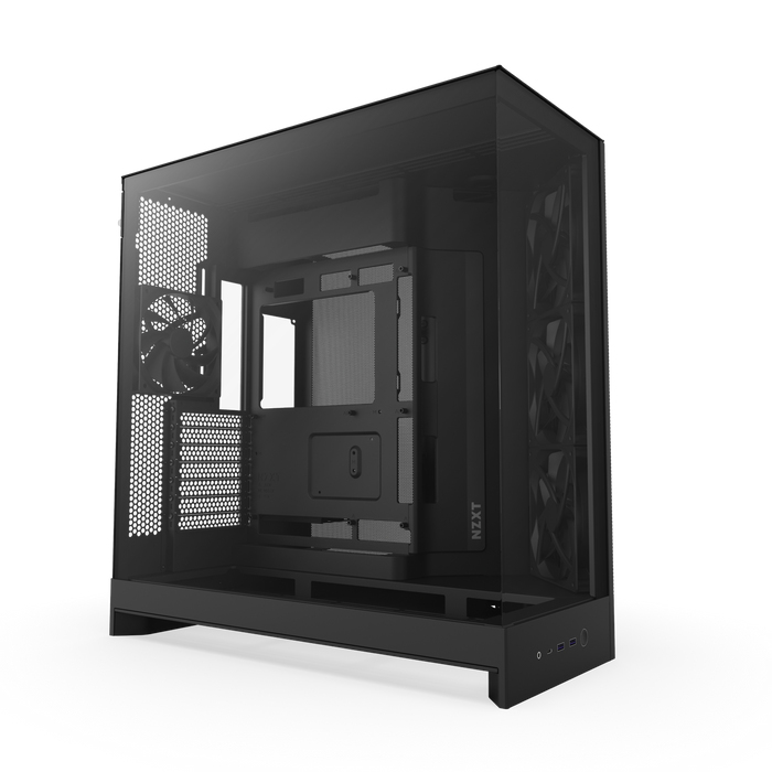 Carcasa NZXT H9 Flow (2025), Dual-Chamber, Mid-Tower, Negru "CM-H92FB-01" (timbru verde 0.32 lei)