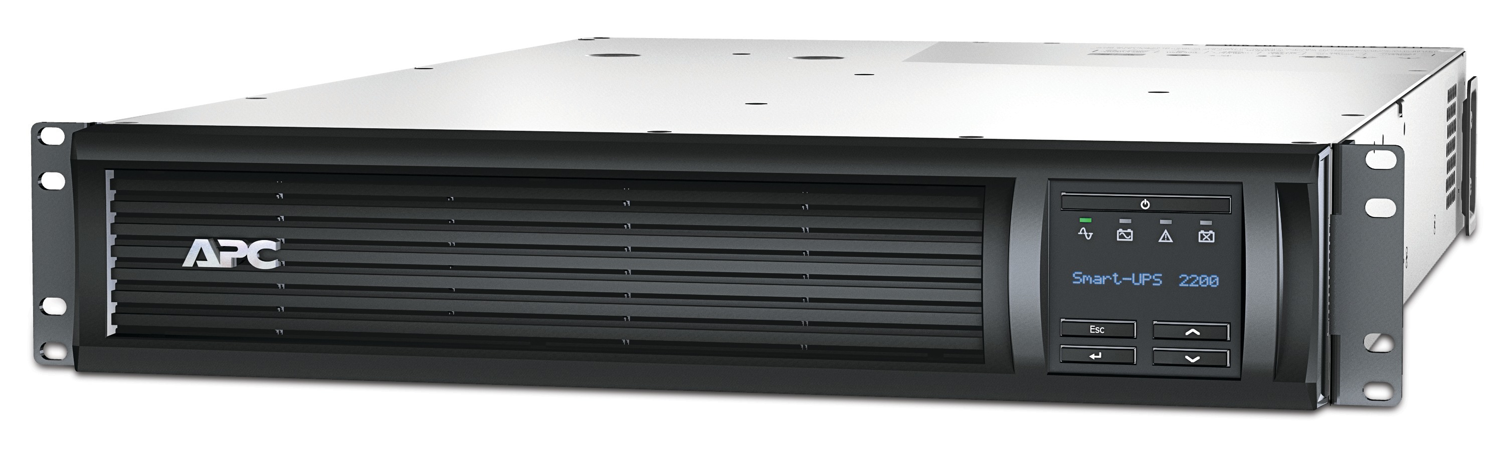 UPS APC,"Smart-UPS SMT",Line Int. sin pura mgmt,rack,2200VA / 1980W,AVR,IECx8,1xRBC43,LCD,11-20 min.,"SMT2200RMI2UNC",prelungire garantie(WBEXTWAR1YR--04/WBEXTWAR3YR-- 04),(timbru verde 40 lei)