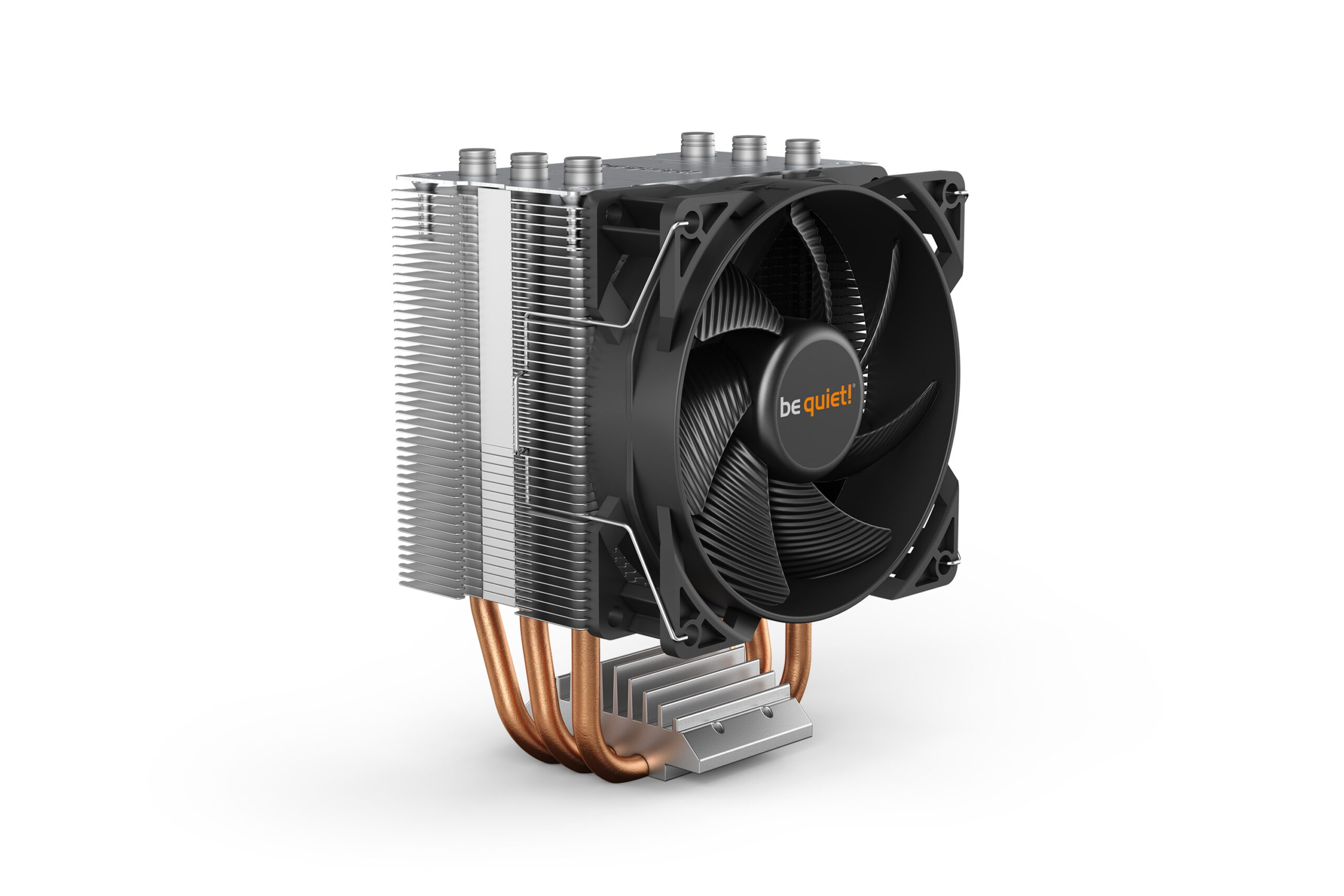 COOLER be quiet "Pure Rock Slim 2",racire aer, Ø6 mm×3 pcs heatpipe, skt. Intel LGA 1700/1200/115x AMD AM5/AM4, fan 92mm, 2000 rpm, conectare 4-pin PWM, LED , "BK030" (timbru verde 2 lei)
