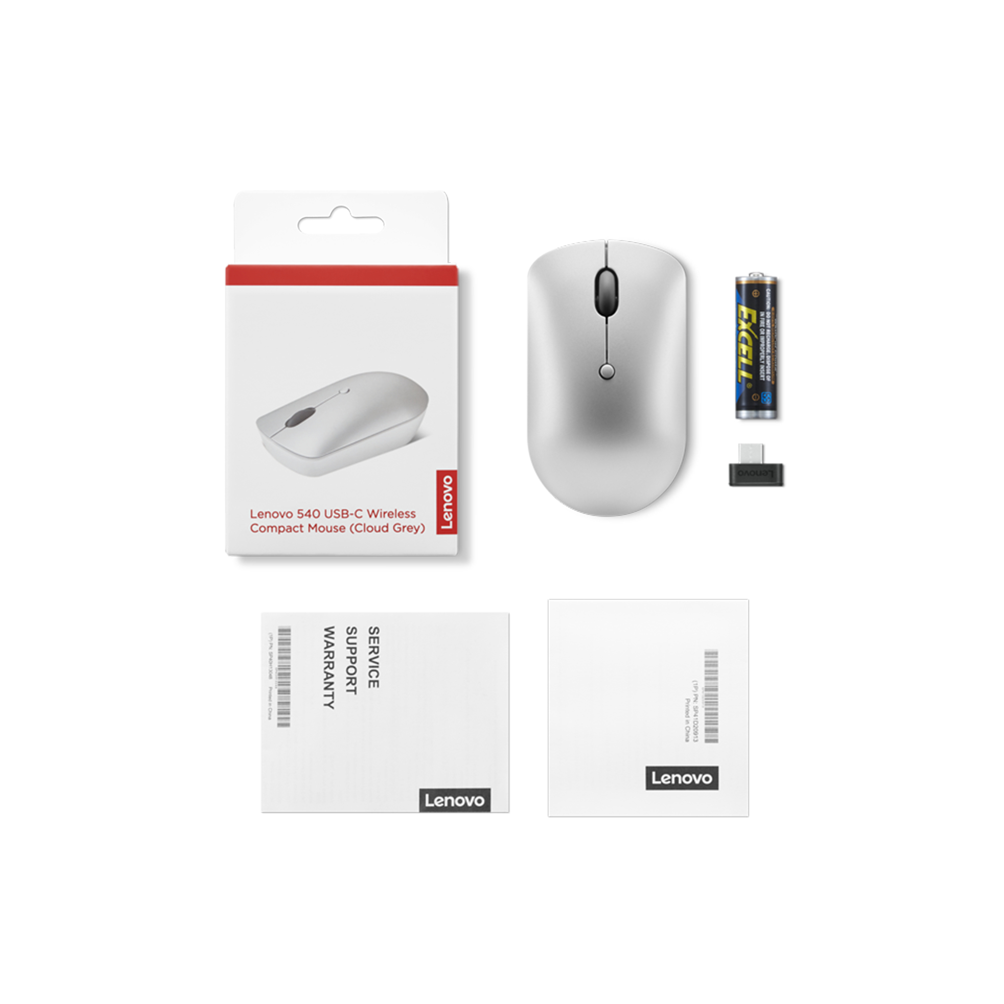 MOUSE USB OPTICAL WRL 540/GY51D20869 LENOVO"GY51D20869" - imagine 7