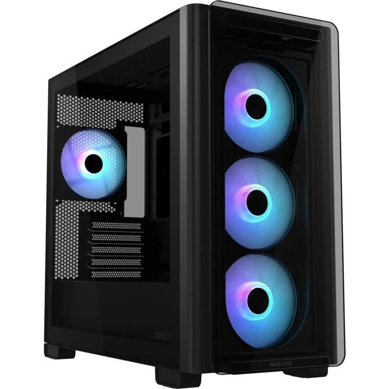 Carcasa Asus A23 PLUS TG ARGB BLACK "A23 PLUS TG ARGB BLACK"
