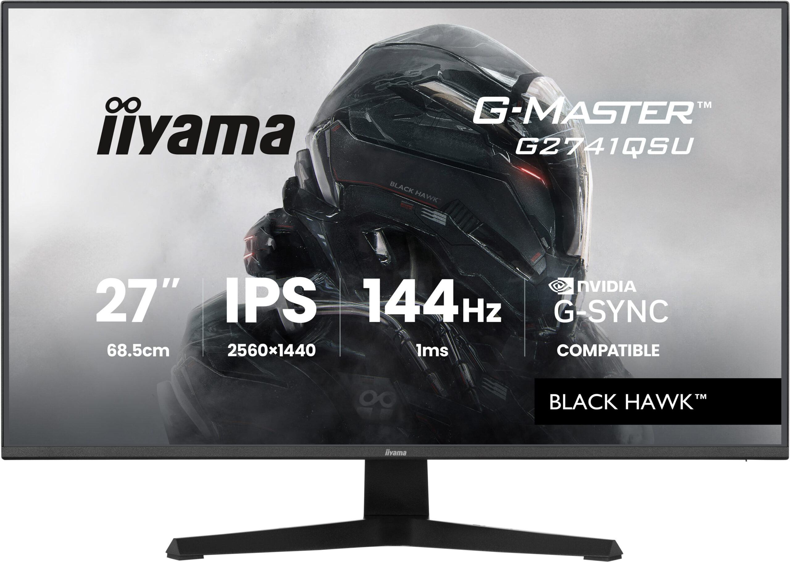 Monitoare LED iiyama G2741QSU-B1 "G2741QSU-B1" (timbru verde 7 lei)