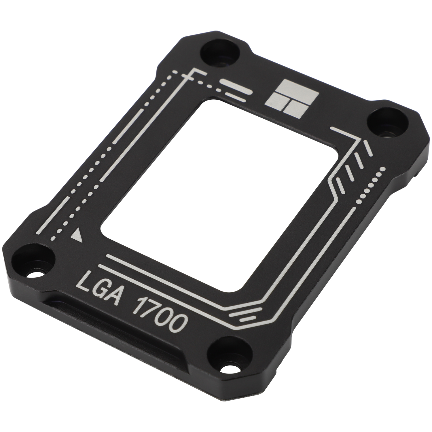 Contact Frame Thermalright, compatibil Intel LGA 1700, aliaj aluminiu, 54x70x6mm, negru, "LGA 17XX-BCF-Black V2"