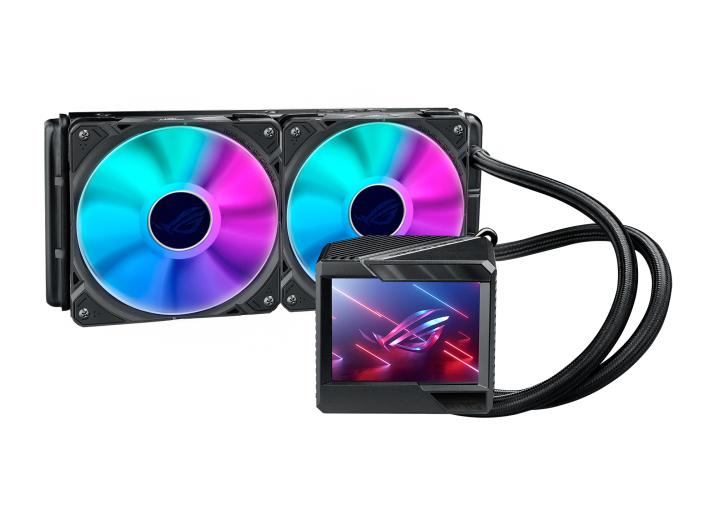 ROG RYUJIN II 240 ARGB, 2x 120mm "90RC00A1-M0UAY2" (timbru verde 2.00 lei)