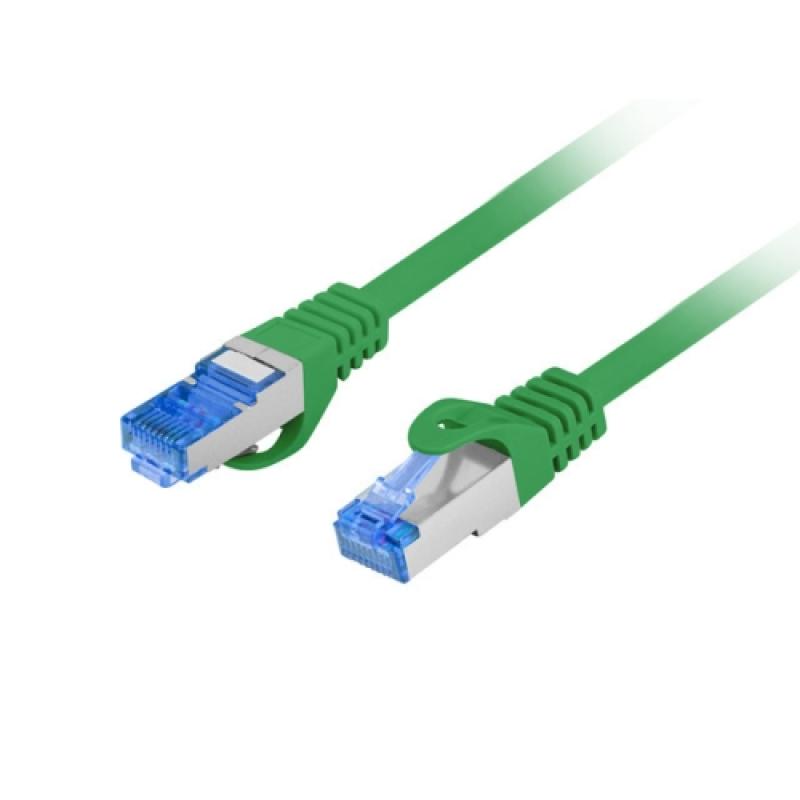 PATCHCORD CAT.6A S/FTP LSZH CCA 0.25M VD "PCF6A-10CC-0025-G"