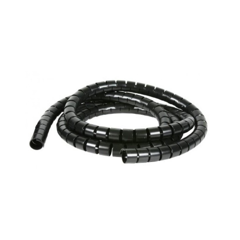 Organizator spiralat cabluri 3 - 15mm, black, (50m) -ELEMATIC, "SP 2N"
