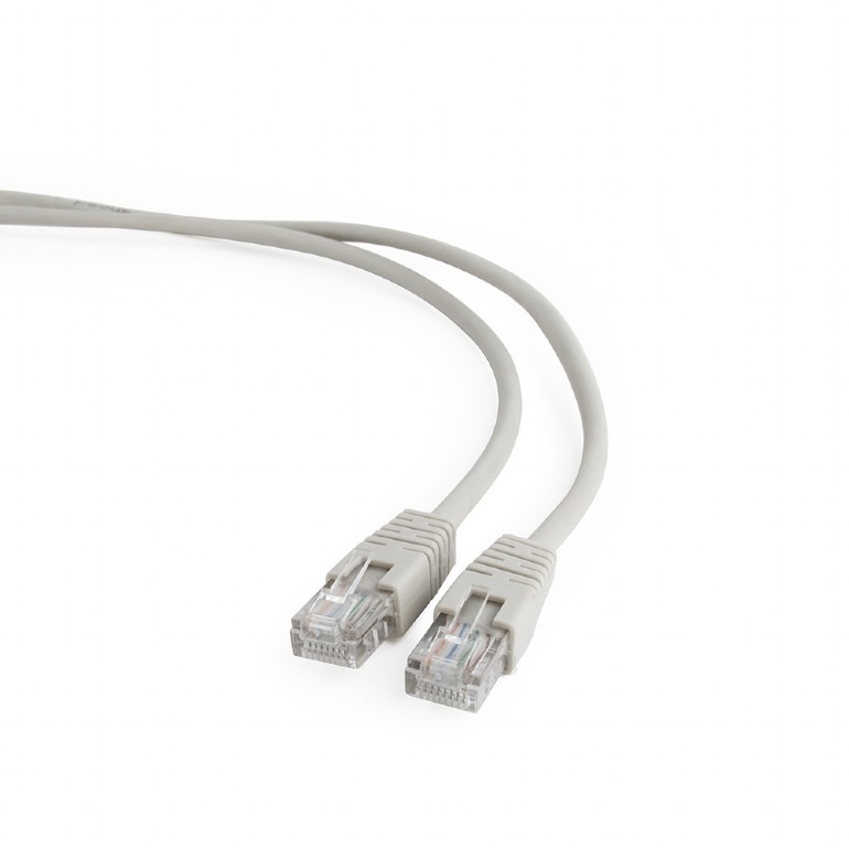 PATCH CORD UTP GEMBIRD Cat5e, cupru-aluminiu, 1.5 m, gri, AWG26, "PP12-1.5M" (timbru verde 0.18 lei)