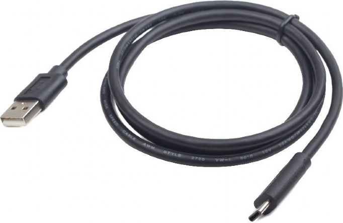 CABLU alimentare si date GEMBIRD, pt. smartphone, USB 2.0 (T) la USB 2.0 Type-C (T), 3m, negru, "CCP-USB2-AMCM-10" (timbru verde 0.08 lei)