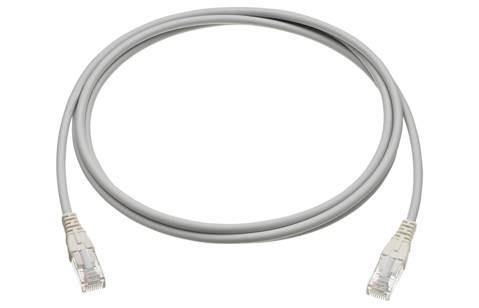 PATCH CABLE CAT6A U/FTP LSZH/1.0M GRAY SHIELDED R875943 R&M "R875943" (timbru verde 0.8 lei)