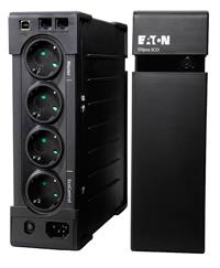 UPS Eaton "Ellipse ECO 650", Offline, Tower, 400 W, fara AVR, Schuko x 4, LED, back-up 1 - 10 min. "EL650USBDIN" (timbru verde 11 lei)