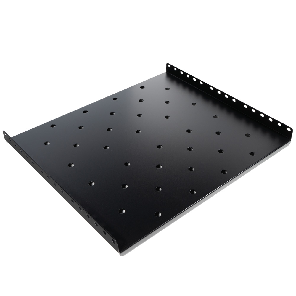 RAFT FIX SPACER 1U pentru rack 19", adancime 425mm, sarcina maxima 60Kg, vopsea antistatic, otel 1.2mm, black, "SPSF-1U425-BK-03"