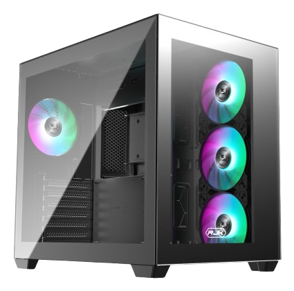 Carcasa RAIJINTEK PAEAN C7 TG4, MiddleTower, ATX, Negru "0R20B00234" (timbru verde 0.32 lei)