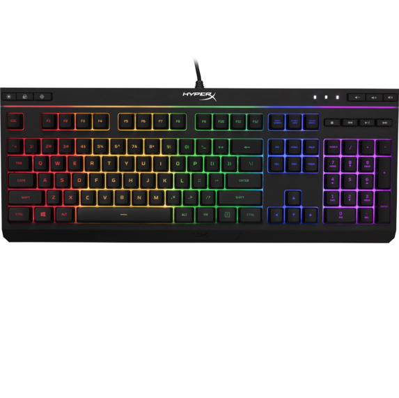 HP HYPERX ALLOY CORE RGB KEYBOARD, "4P4F5AA#ABA" (timbru verde 0.8 lei)