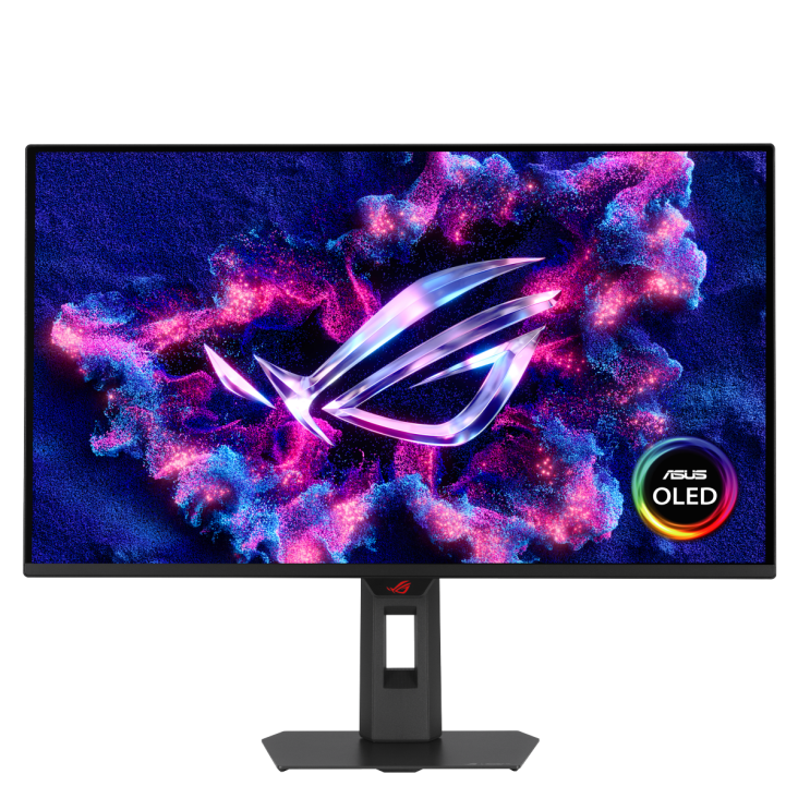 Monitor Asus ROG Strix OLED XG27AQDMESZ, 26.5", QD-OLED, 2560 x 1440, HDMI, DisplayPort, G-Sync, AMD FreeSync Premium, Pivot, 240 Hz, 0.03ms, Negru 90LM0C80-B03171 "XG27AQDMESZ" (timbru verde 7 lei)