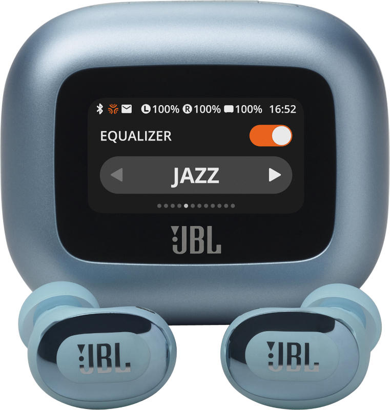 Live Buds 3, Autonomie 10 ore, Bluetooth 5.3, Albastru "JBLLIVEBUDS3BLU" (timbru verde 0.18 lei)