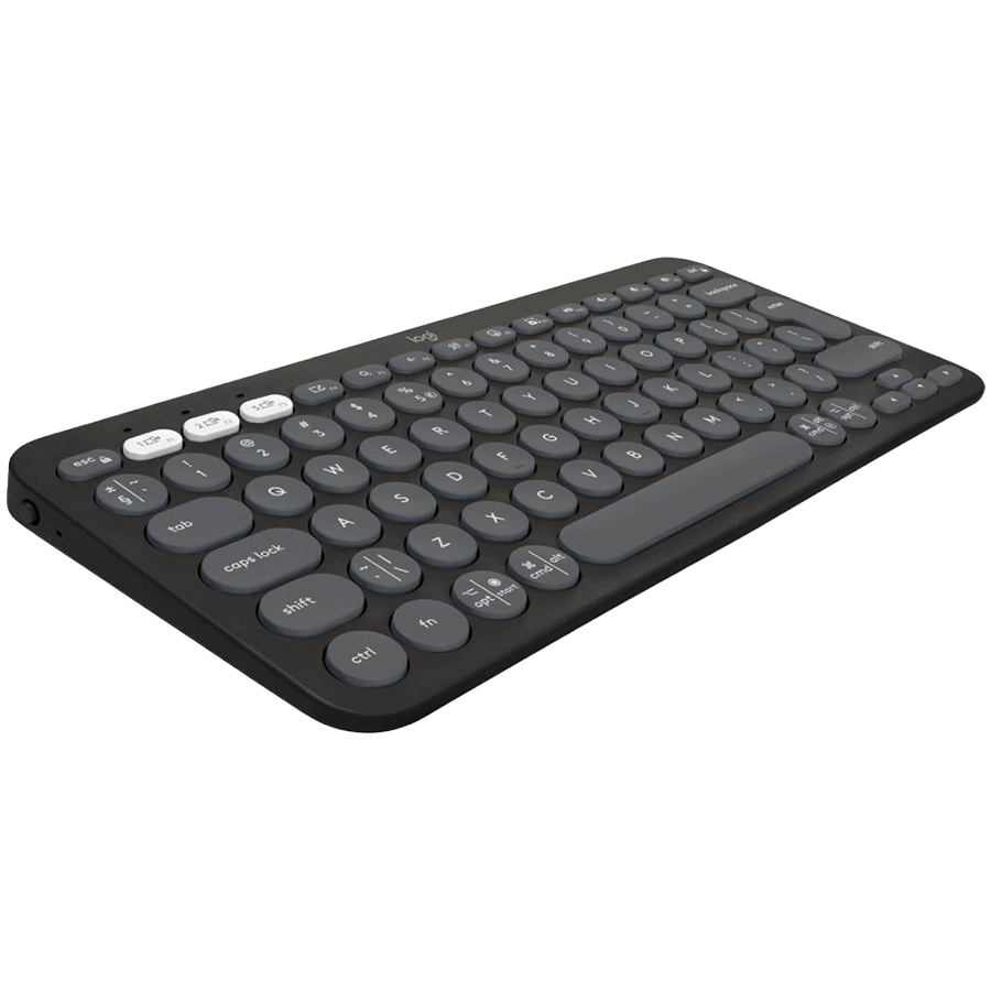 TASTATURI Logitech - gaming K380S Multi-Device Bluetooth Keyboard - TONAL GRAPHITE - US INTL "920-011851" (timbru verde 0.8 lei)