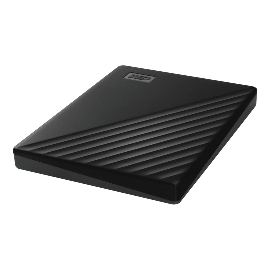 HDD extern WD 4 TB, My Passport, 2.5 inch, USB 3.2, negru, "WDBPKJ0040BBK-WESN" (timbru verde 0.8 lei)