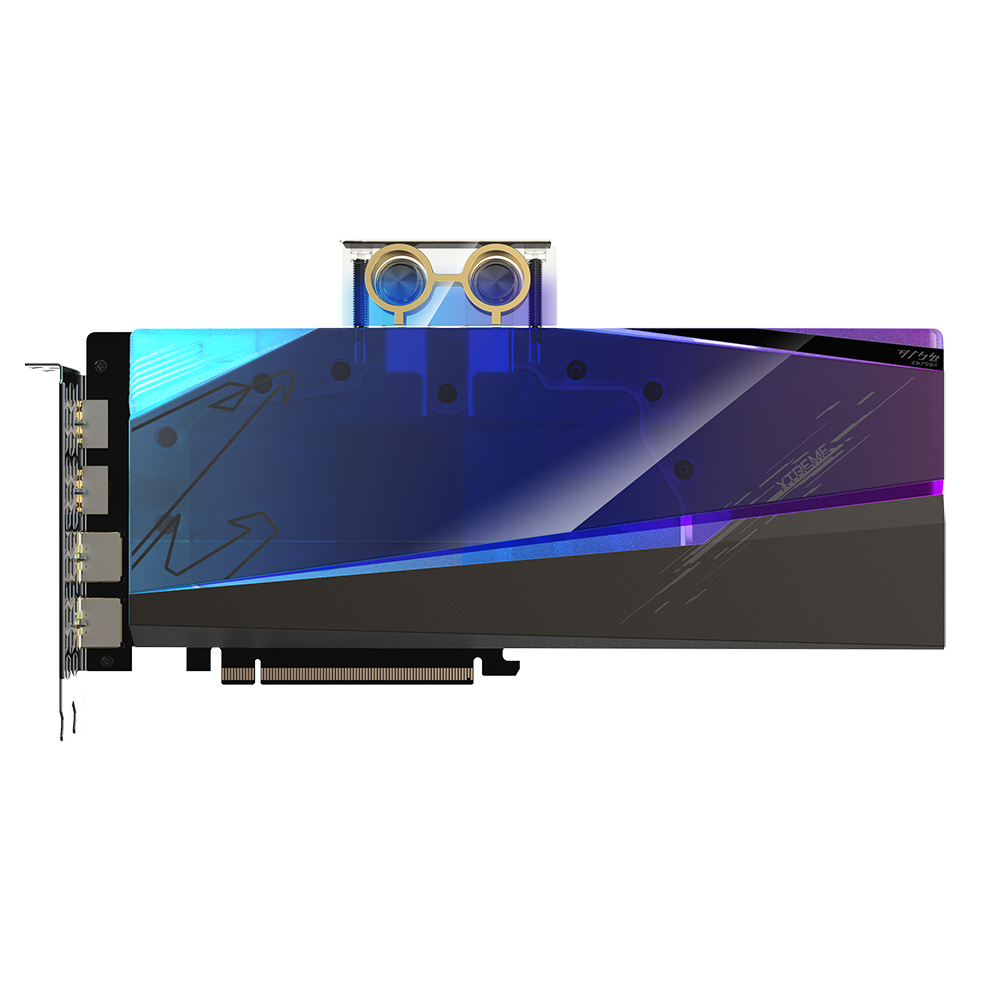 GB Radeon RX 6900 XT XTRM WATERFORCE WB"R69XTAORUSX WB-16G" - imagine 2