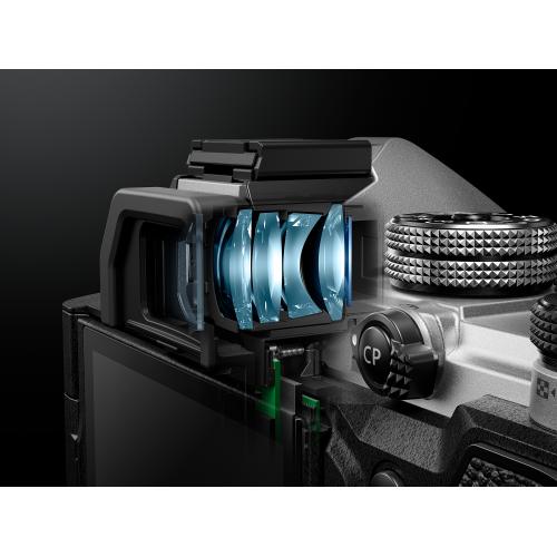 OM System OM-3 body silver "V210050SW000" (timbru verde 1.2 lei)