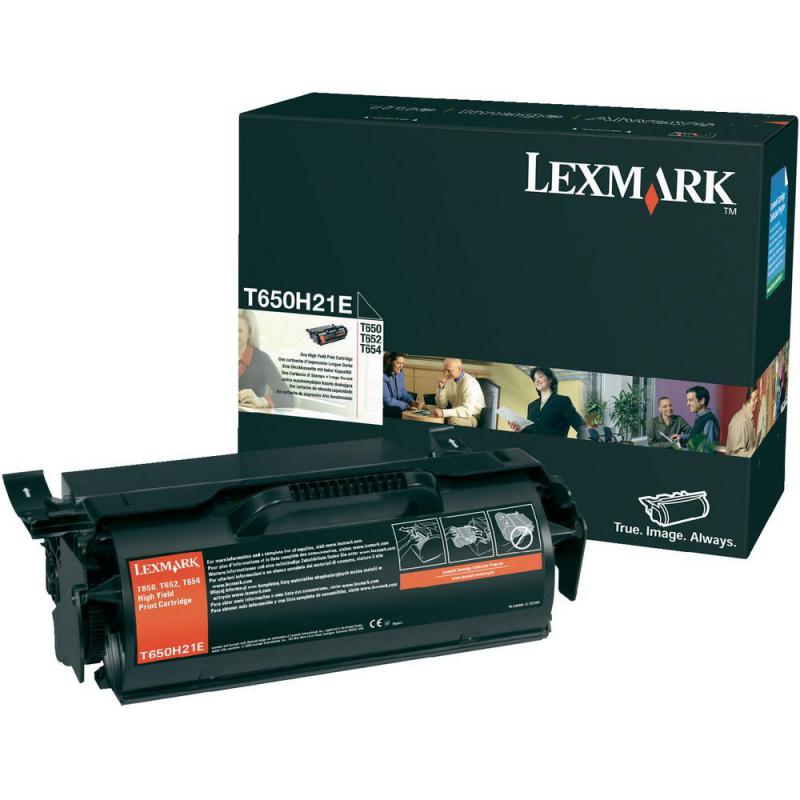 Toner Original Lexmark Black, T650H31E, pentru T650|T652|T654|T656, 25K, (timbru verde 1.2 lei) , "T650H31E"