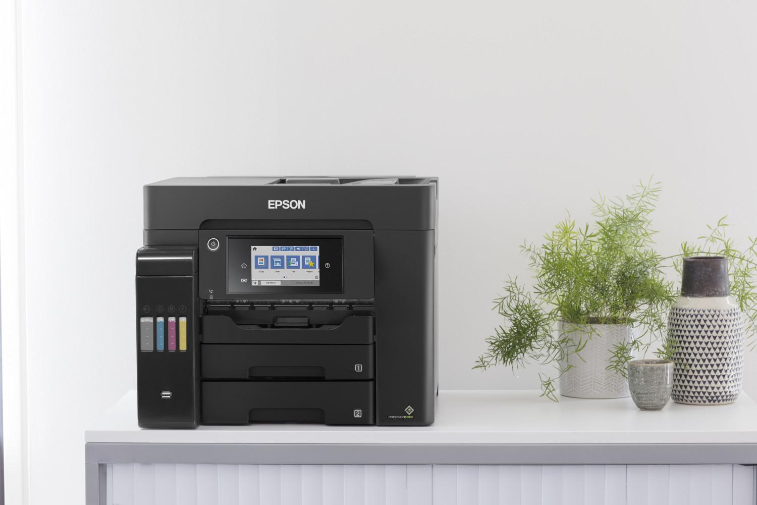 Multifunctional inkjet Color EPSON L6550 A4 Functii: Impr|Scan|Cop|Fax Viteza Print Mono:32ppm Viteza Print color:9ppm Conectiv:USB|Retea|WiFi Duplex:Da ADF:ADF, (Timbru Verde 11lei) "C11CJ30402"(RAPO)