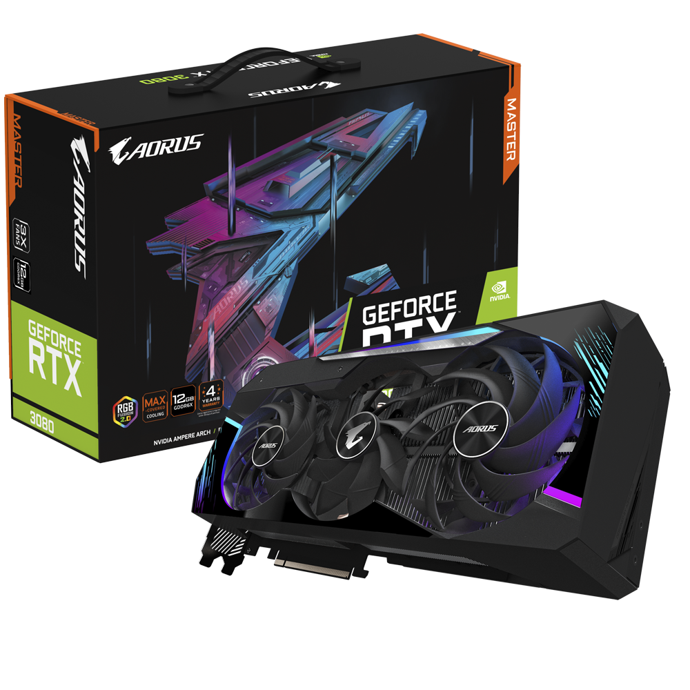 Gigabyte GeForce RTX 3080 MASTER 12G LHR"N3080AORUS M-12G"