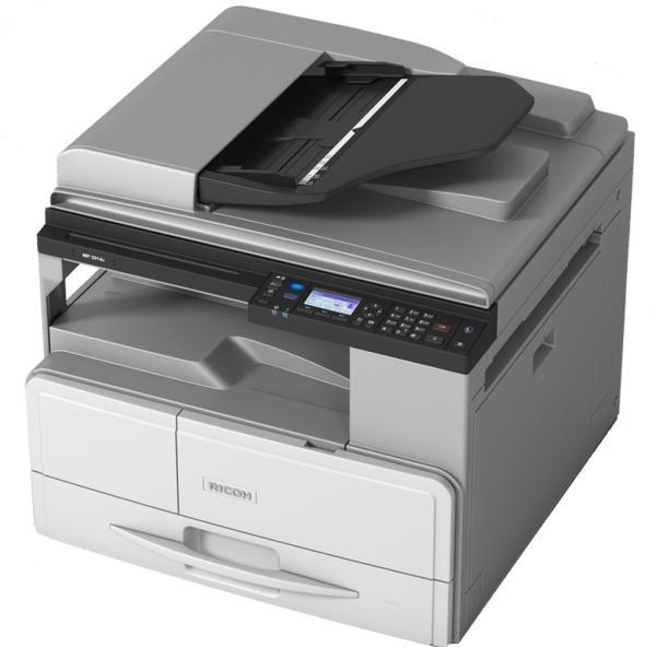 Multifunctional laser mono Ricoh MP2014AD, A3, Fara Toner, Functii: Impr.|Scan.|Cop., Viteza de Printare Monocrom: 20ppm, Conectiv:USB, Duplex:Da, ADF:ARDF(Timbru Verde 40lei) "417378"