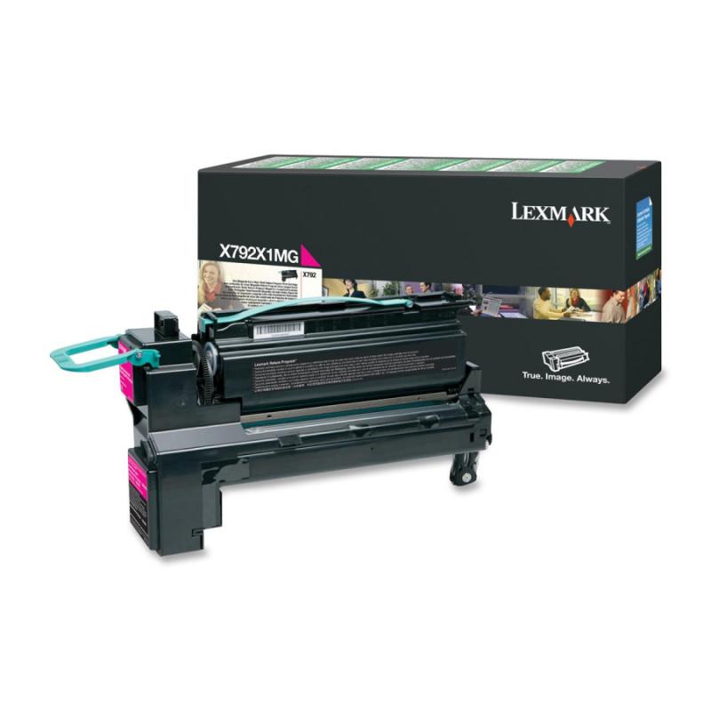 Toner Original Lexmark Magenta, X792X1MG, pentru X792 Series, 20K, (timbru verde 1.2 lei) , "X792X1MG"