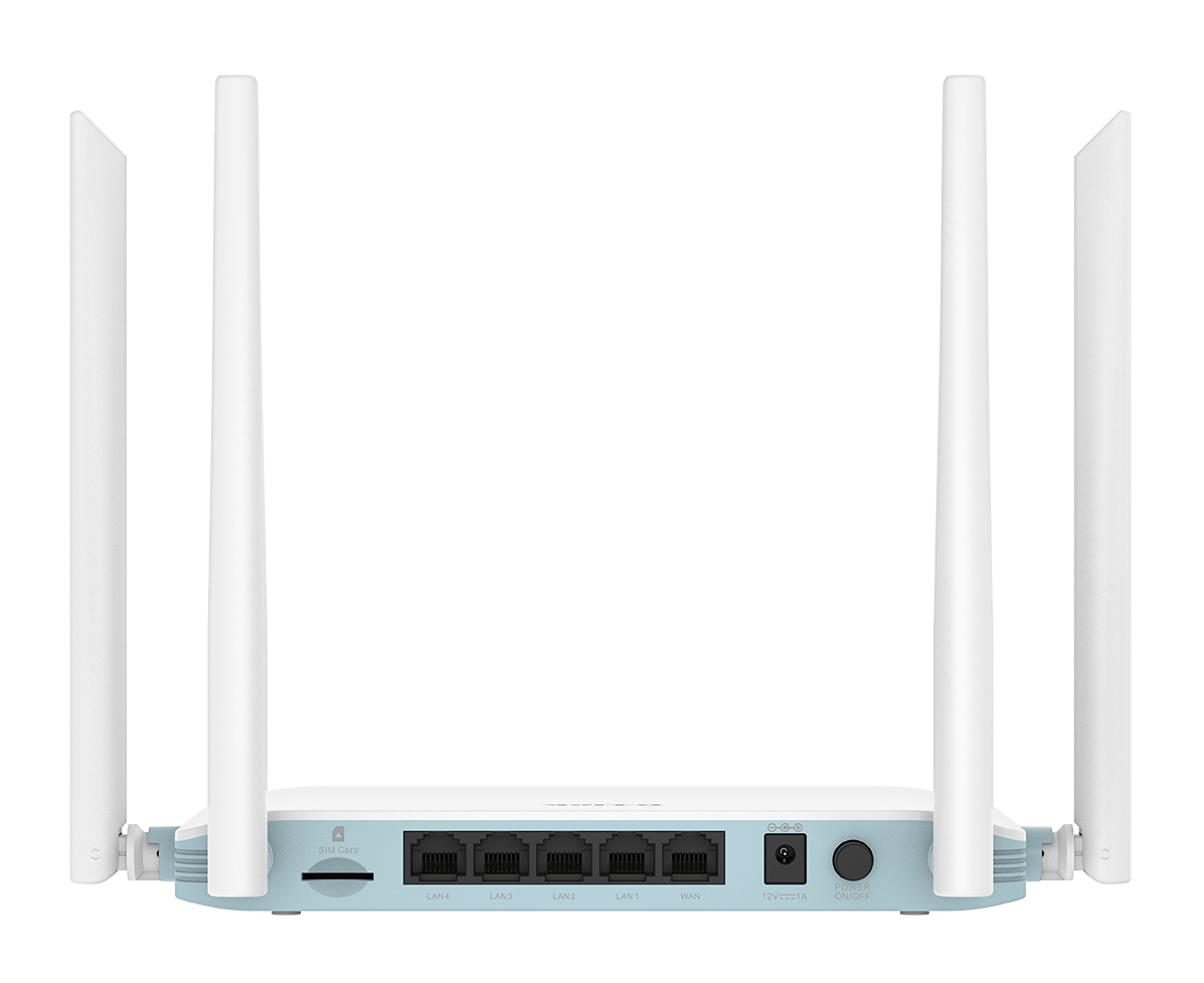 ROUTER D-Link wireless. 4G LTE (desktop), 300Mbps. 4 porturi 10/100Mbps + 1 WAN/LAN, "G403" - imagine 4