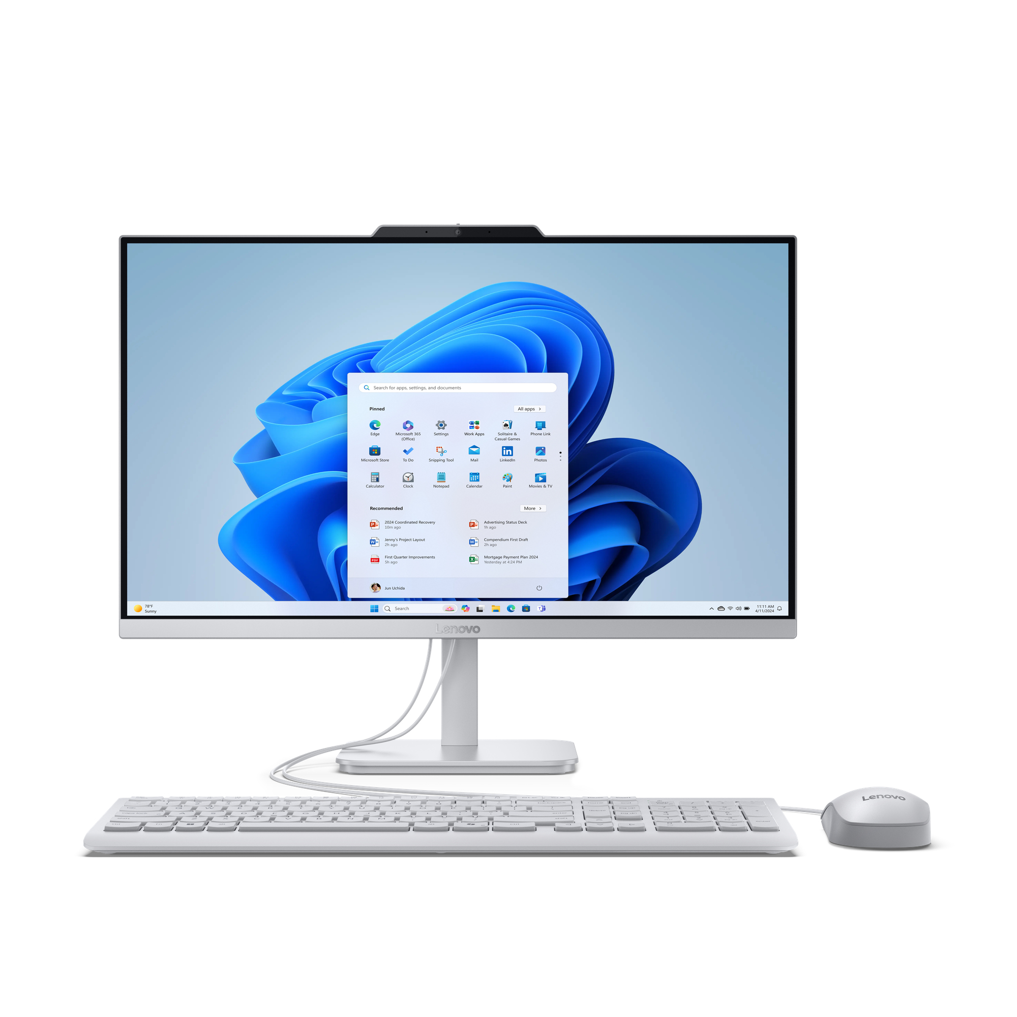 AIO A100 23.8 FHD I3-N305 16 512 UMA DOS "F0JN001FRI" (timbru verde 10 lei)