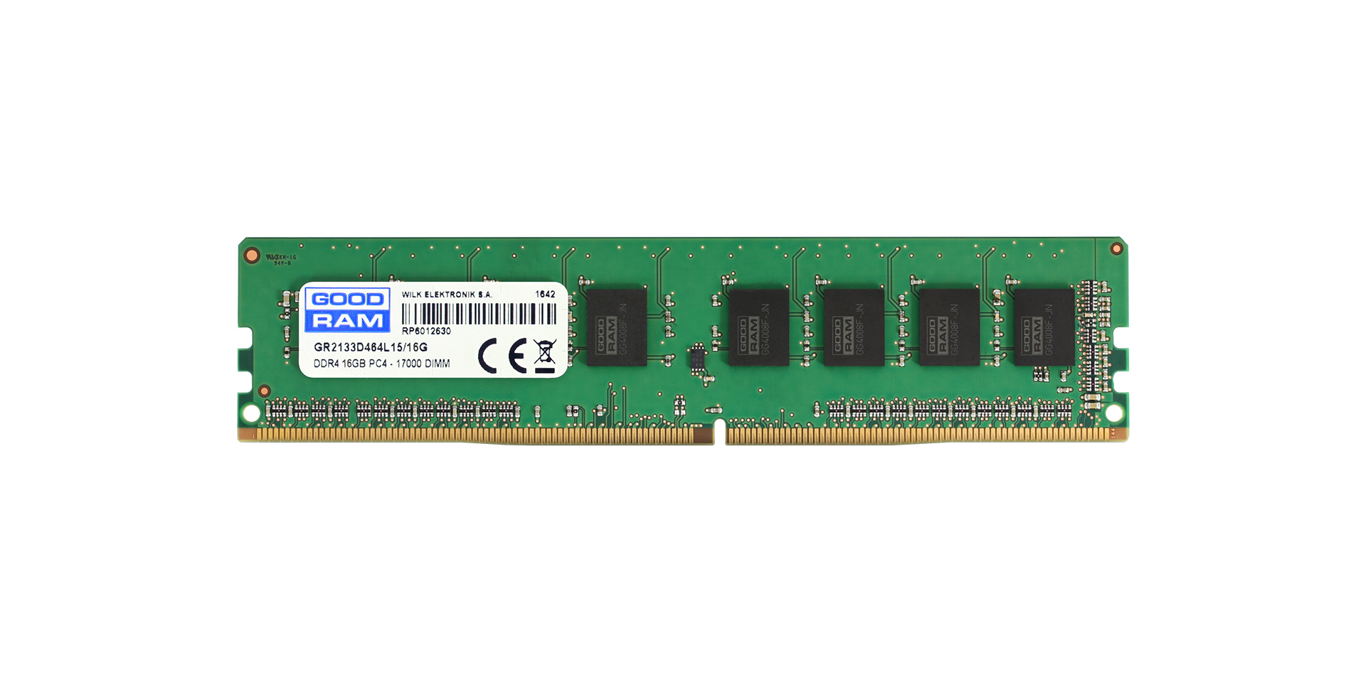 Memorie DDR GoodRAM DDR4 8 GB, frecventa 2666 MHz, 1 modul, "GR2666D464L19S/8G"
