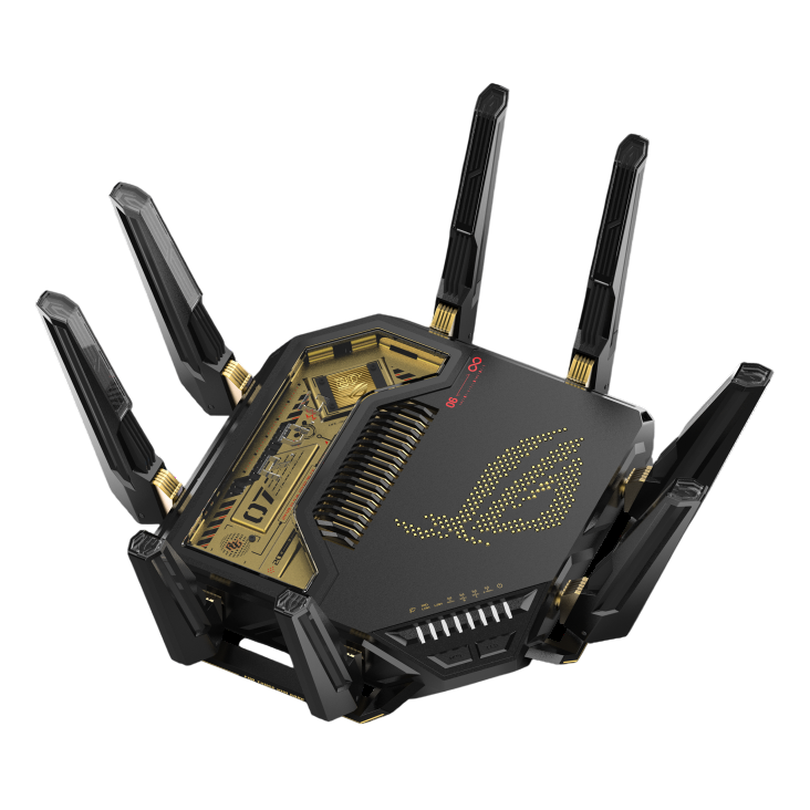 ASUS ROG Rapture GT-BE98 Edition 20 Router"GT-BE98 EDITION 20" - imagine 3