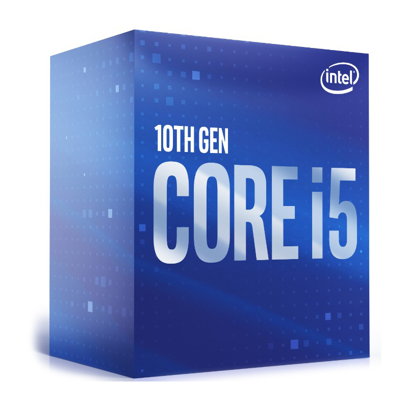 CPU INTEL, skt. LGA 1200 Core i5, i5-10400, frecventa 2.9 GHz, turbo 4.3 GHz, 6 nuclee, putere 65 W, "BX8070110400"