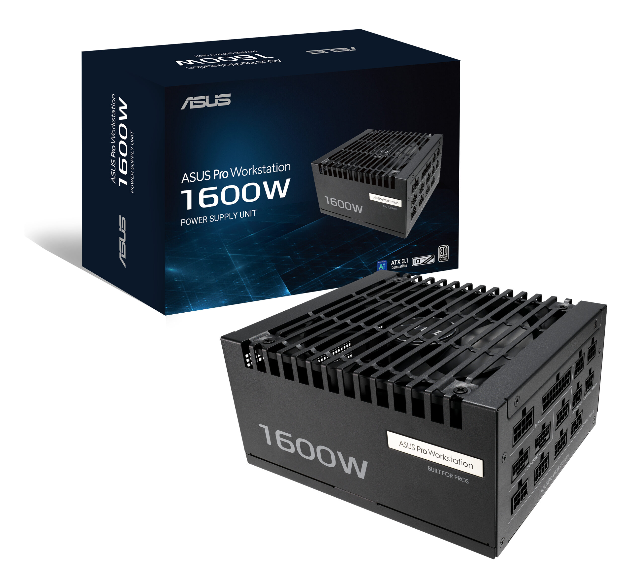 Sursa Asus Pro WS 1600W Platinum, 90YE00Z2-B0NA00 "ASUS-PRO-WS-1600P" - imagine 10