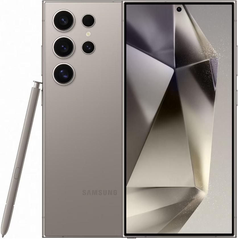 SMARTphone Samsung SG S24 ULTRA 5G 6.8" 12GB 1TB DS Gray "SM-S928BZTPEUE" (timbru verde 0.45 lei)