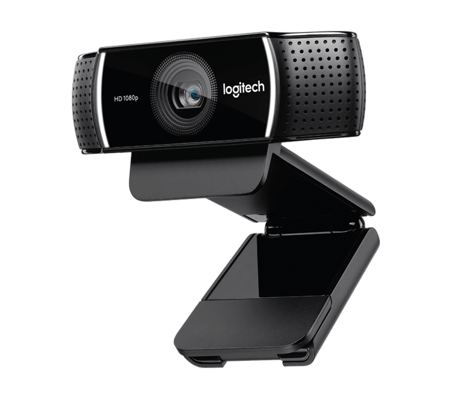 CAMERA web LOGITECH Webcam C922, Full HD rez 1920 x 1080, USB 2.0, microfon, negru, "960-001088" (timbru verde 0.18 lei)